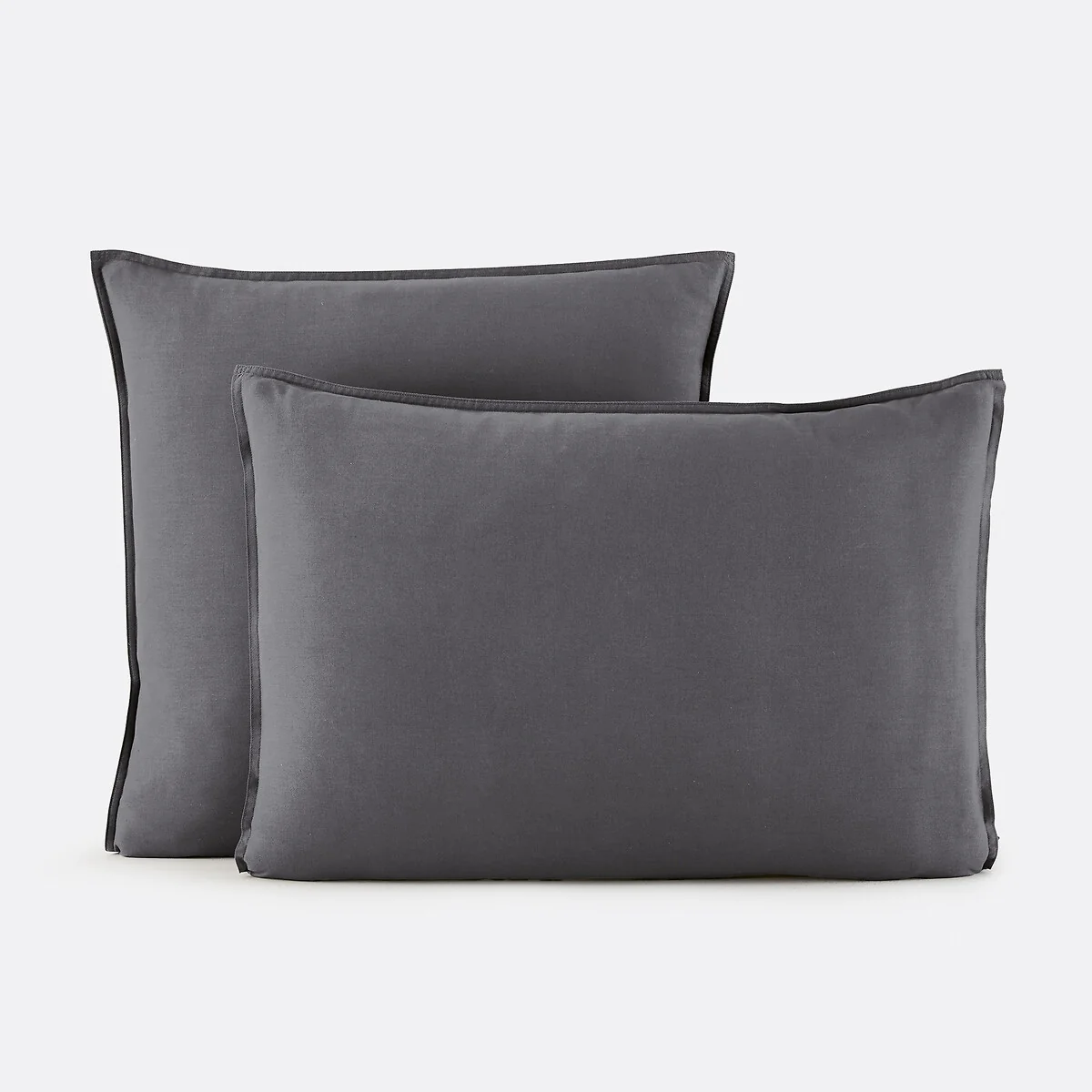 Scenario Plain 100% Washed Cotton Pillowcase – image 2