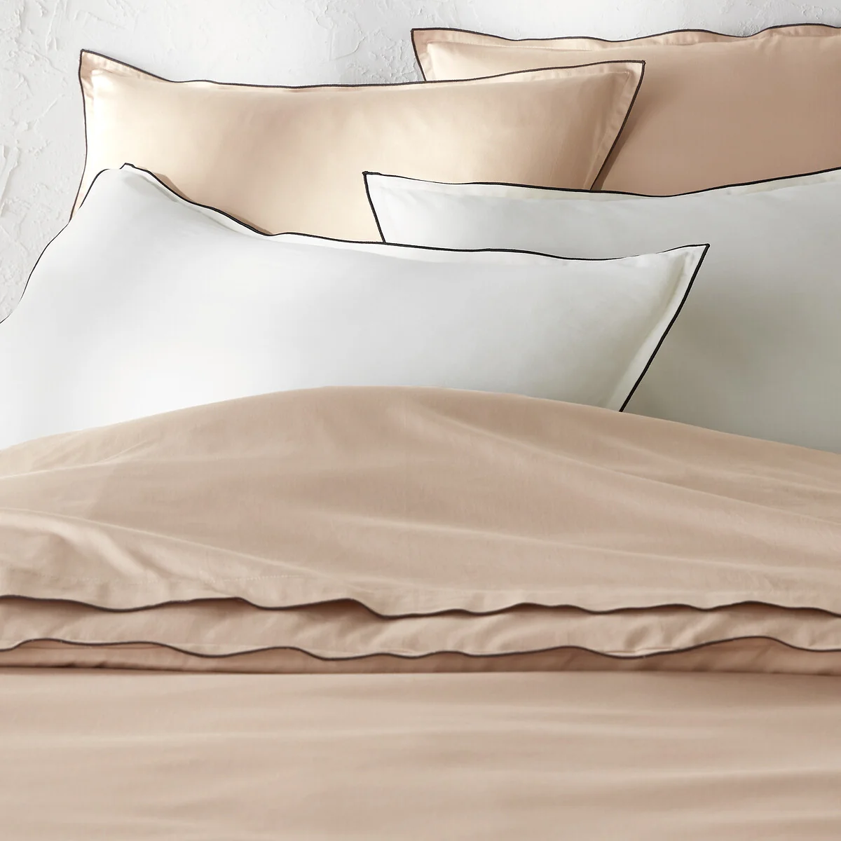 Victor Plain 100% Washed Cotton Satin 300 Thread Count Pillowcase – image 5