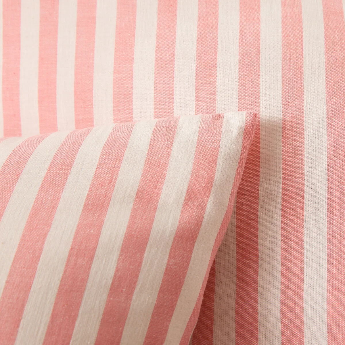 Soizic Coral Cotton Pillowcase – image 3