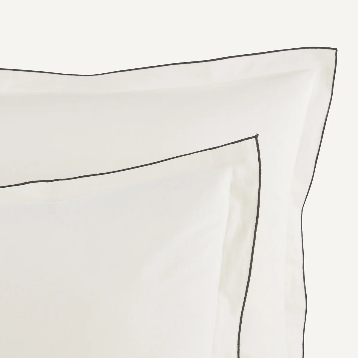 Plain 100% Organic Washed Cotton Muslin 400 Thread Count Pillowcase – image 3