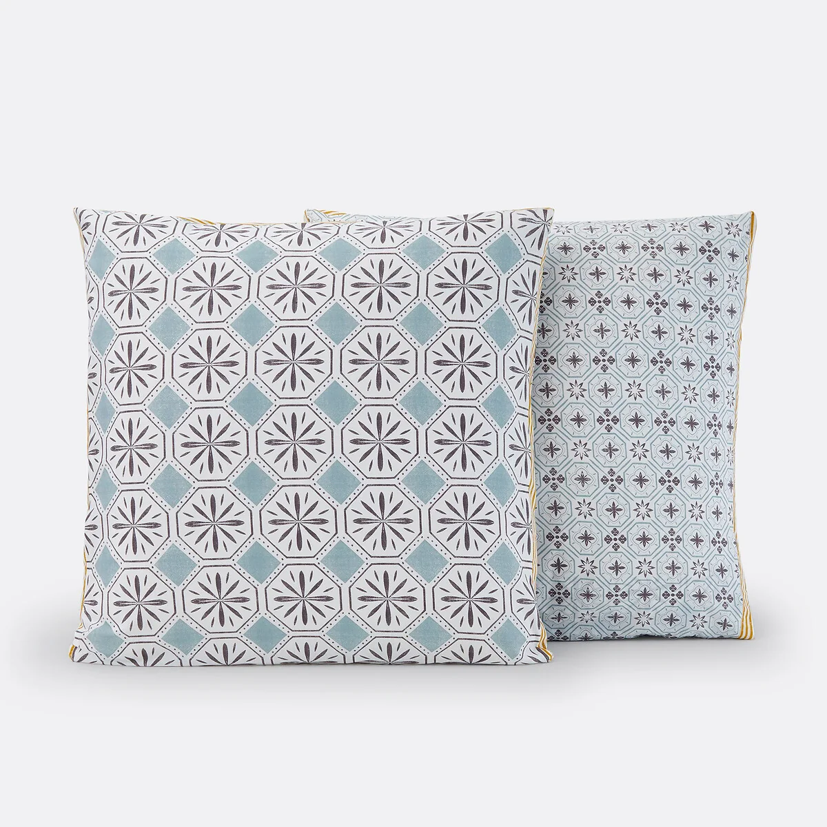 Salernes Tile Print 100% Cotton Pillowcase – image 2