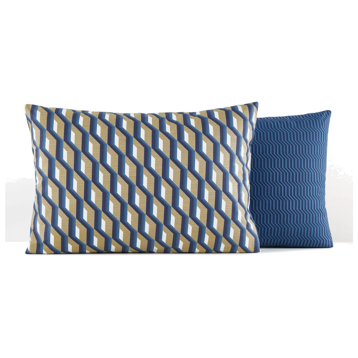 Milano Geometric 100% Cotton Percale 200 Thread Count Pillowcase – image 1