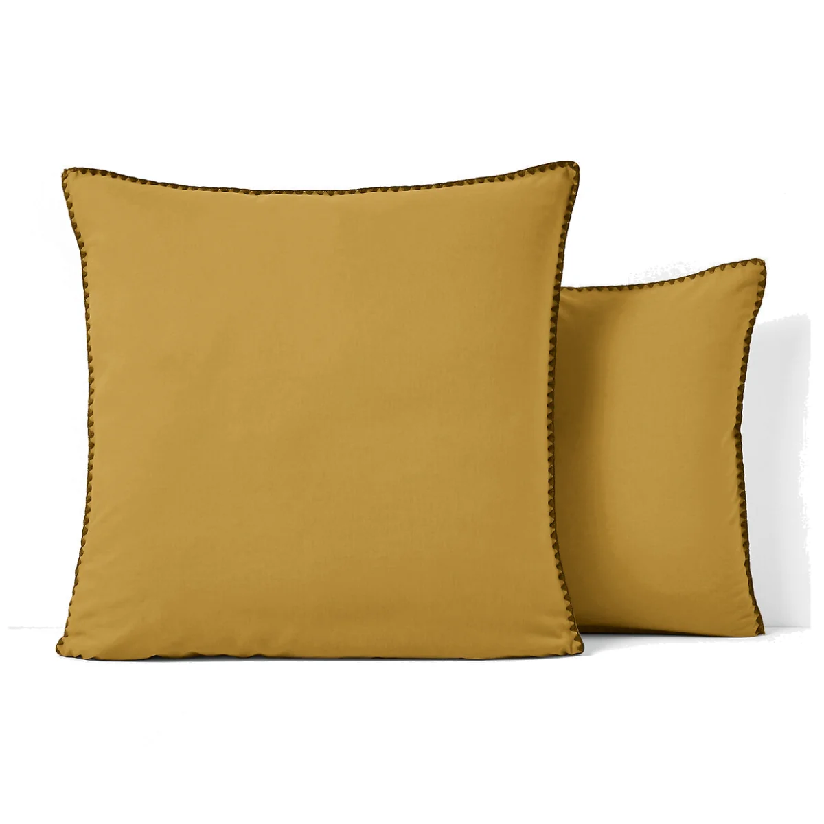 Merida Embroidered 100% Washed Cotton Pillowcase – image 1