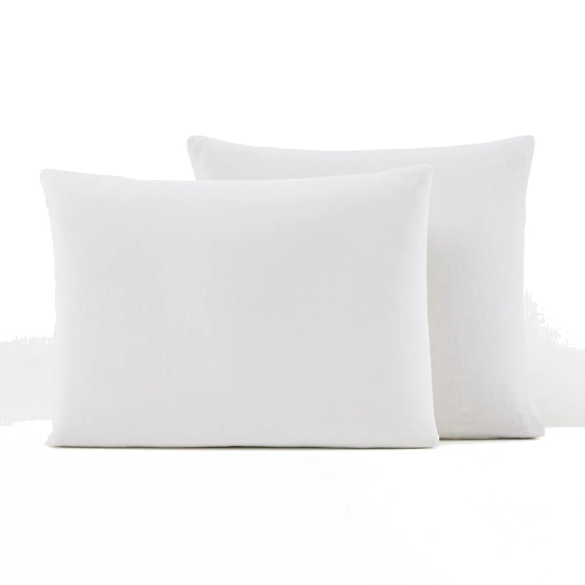 Annaba Two-Sided Washed Linen and Cotton Pillowcase – image 1