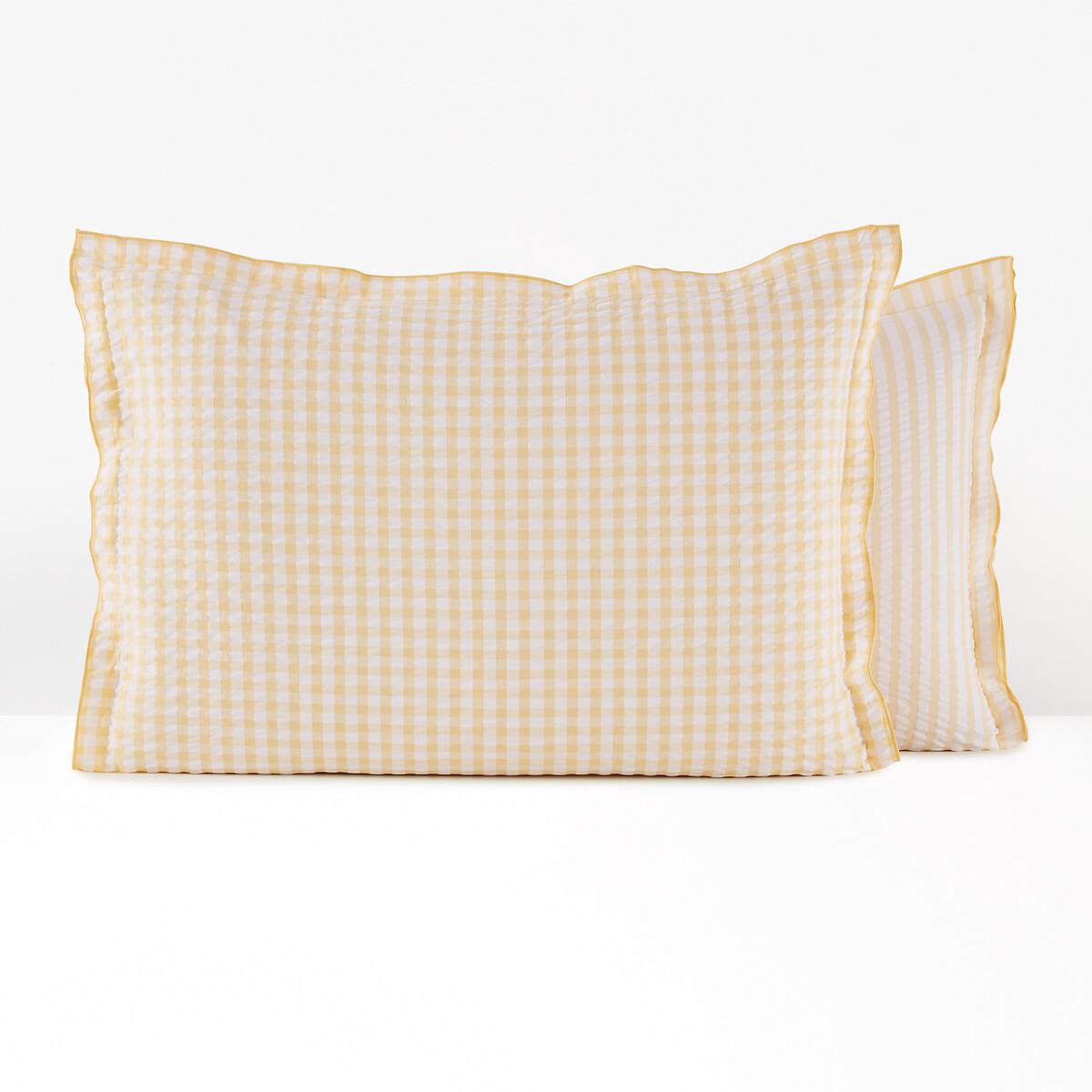 Cottage 100% Cotton Seersucker Pillowcase – image 3