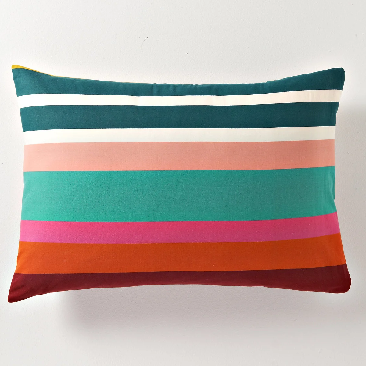Paraiso Striped 100% Cotton Pillowcase – image 1