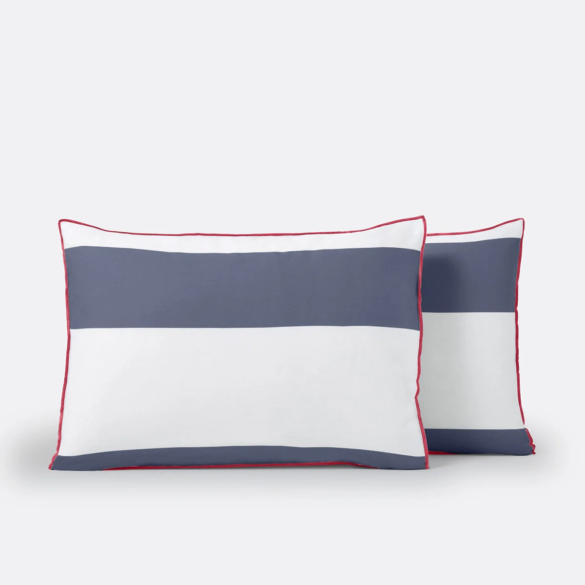Yacht Striped 100% Cotton Pillowcase – image 4