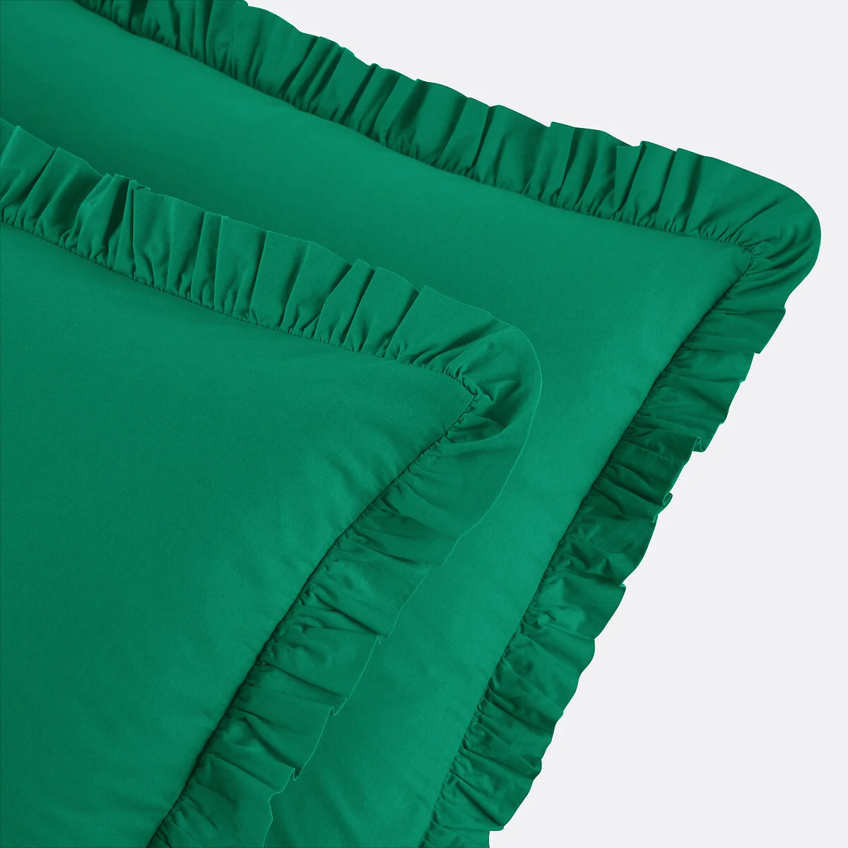 Ruffle 100% Washed Cotton Pillowcase – image 3