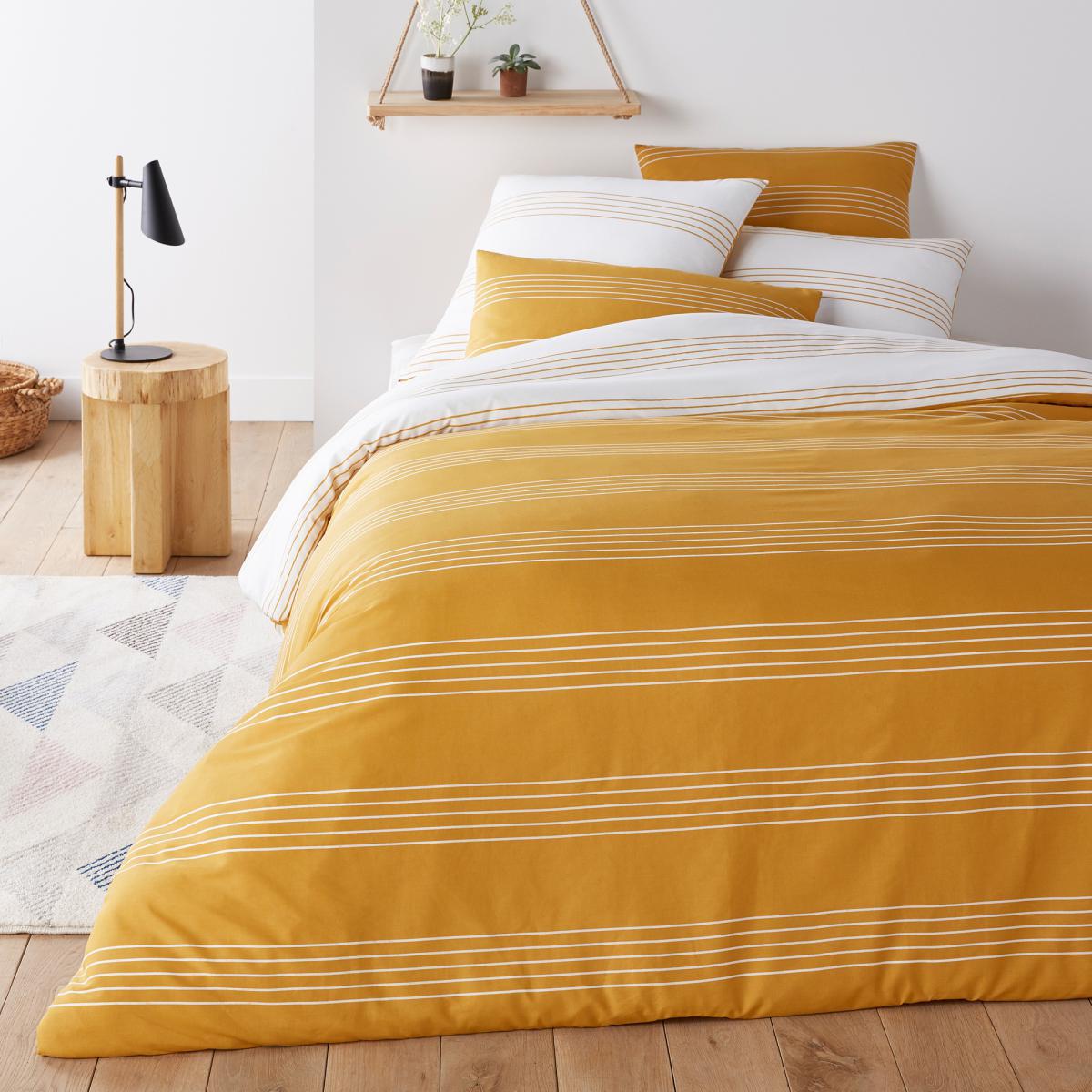 Horizon Striped Cotton Pillowcase – image 6