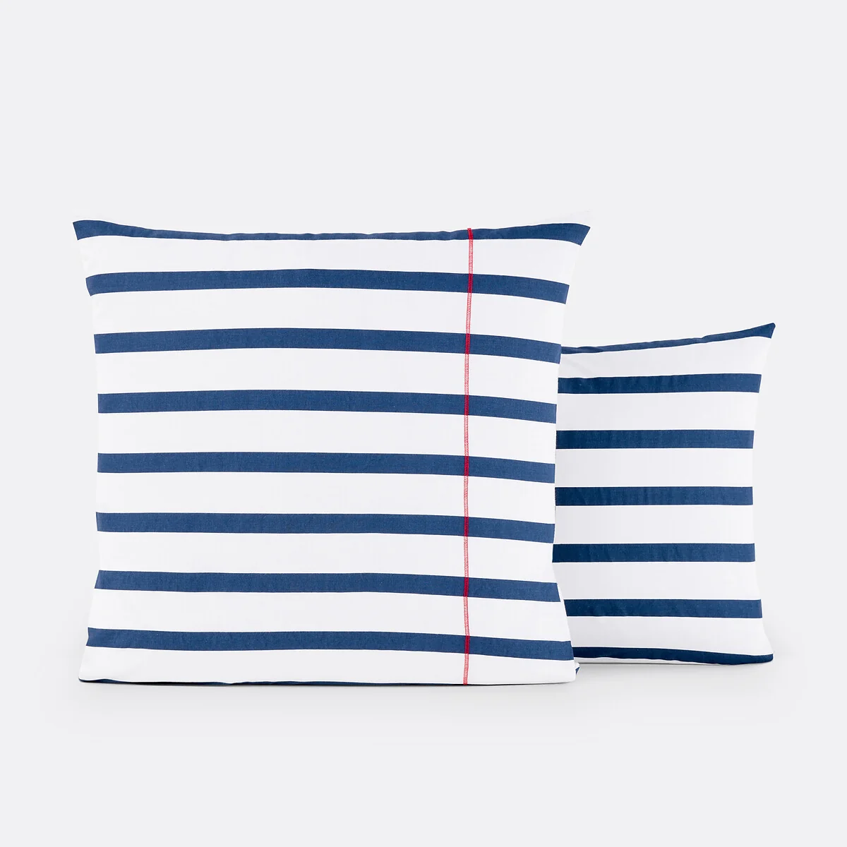 Malo Striped 100% Cotton Pillowcase – image 2