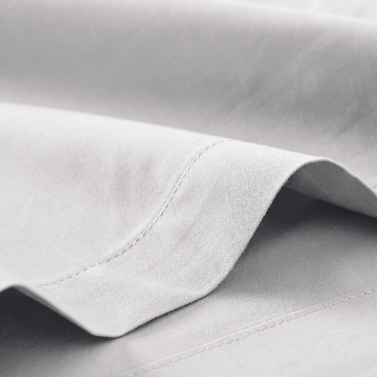 Best Quality Plain 100% Cotton Percale 200 Thread Count Bolster Pillowcase – image 5
