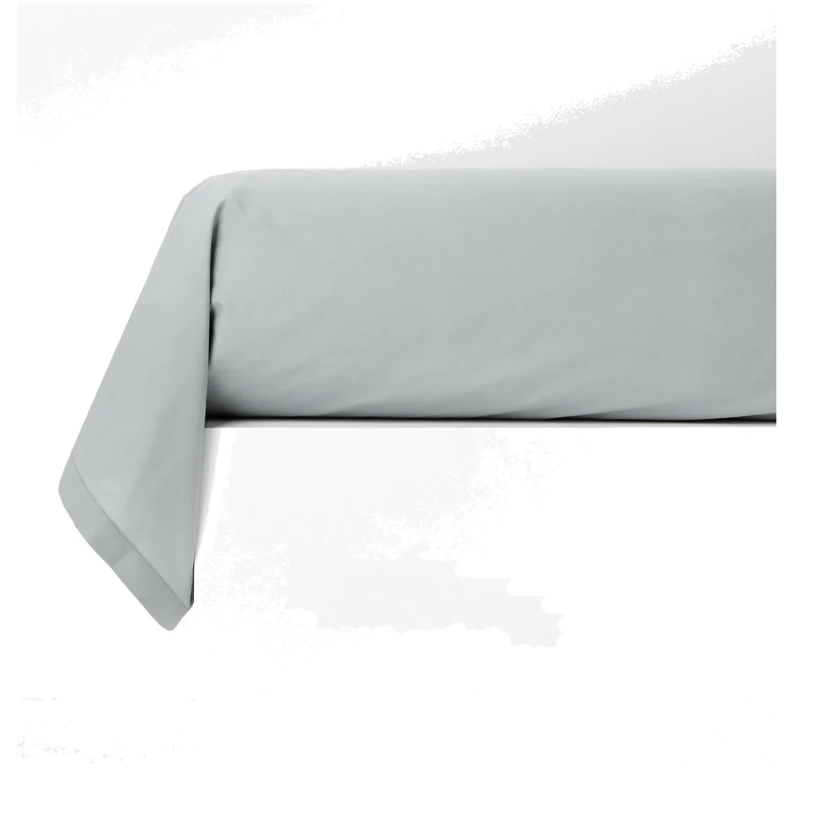 Best Quality Plain 100% Cotton Percale 200 Thread Count Bolster Pillowcase – image 1