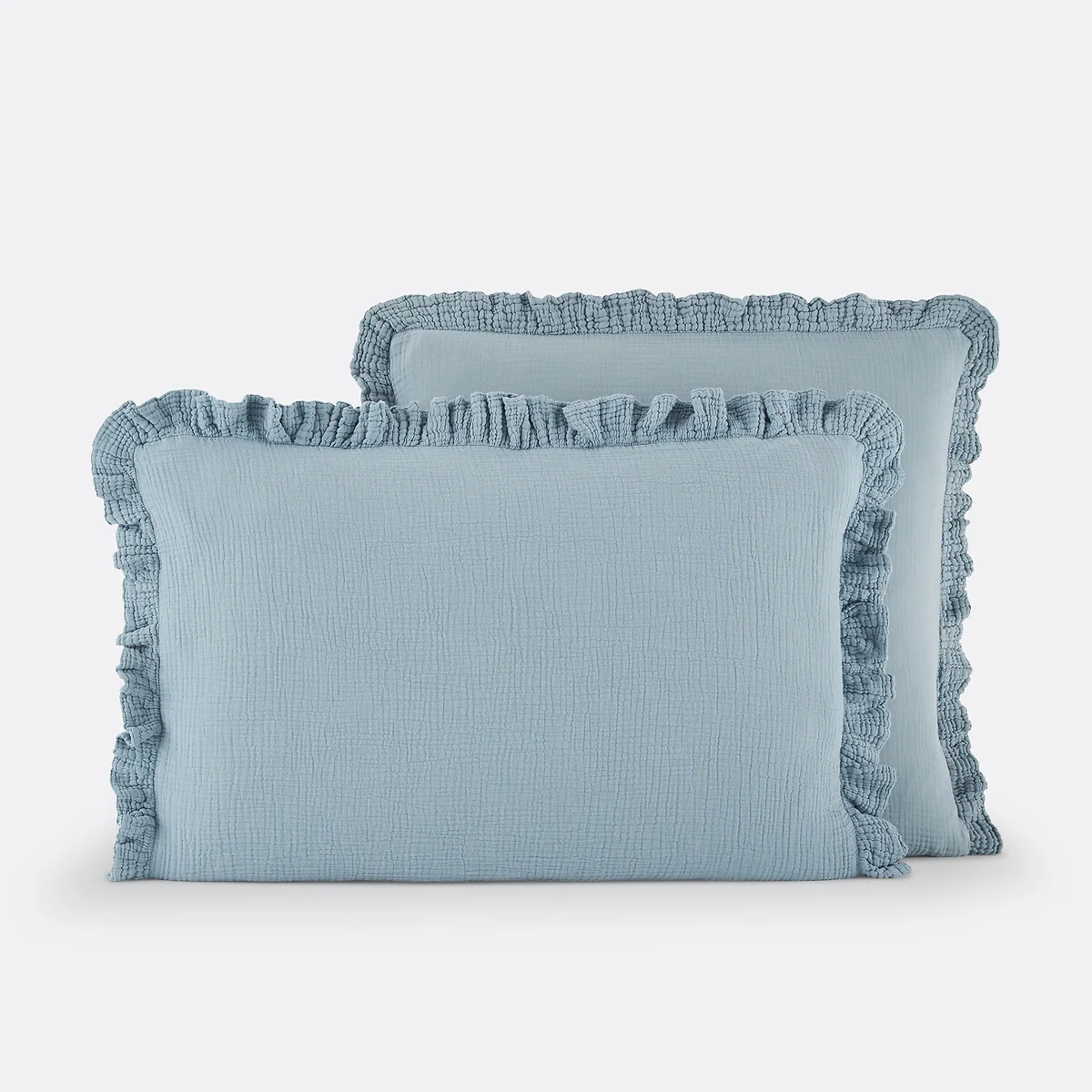 Kumla Plain 100% Cotton Muslin Pillowcase – image 2