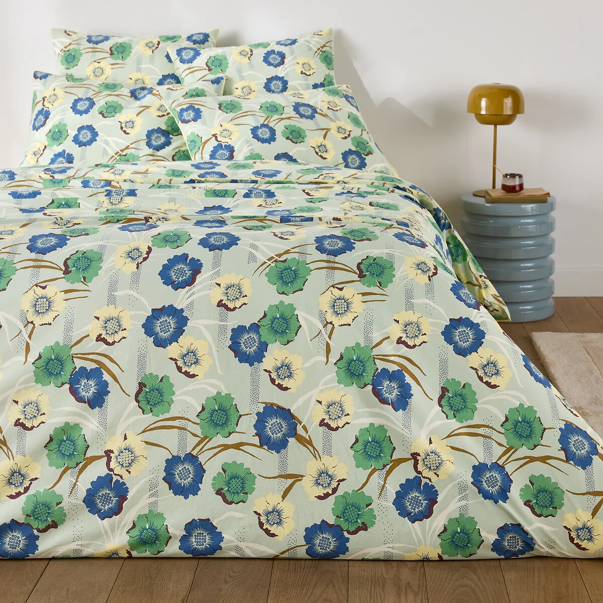 Mowan Floral Cotton Percale Pillowcase – image 3