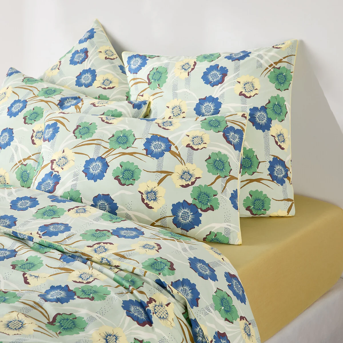 Mowan Floral Cotton Percale Pillowcase – image 4