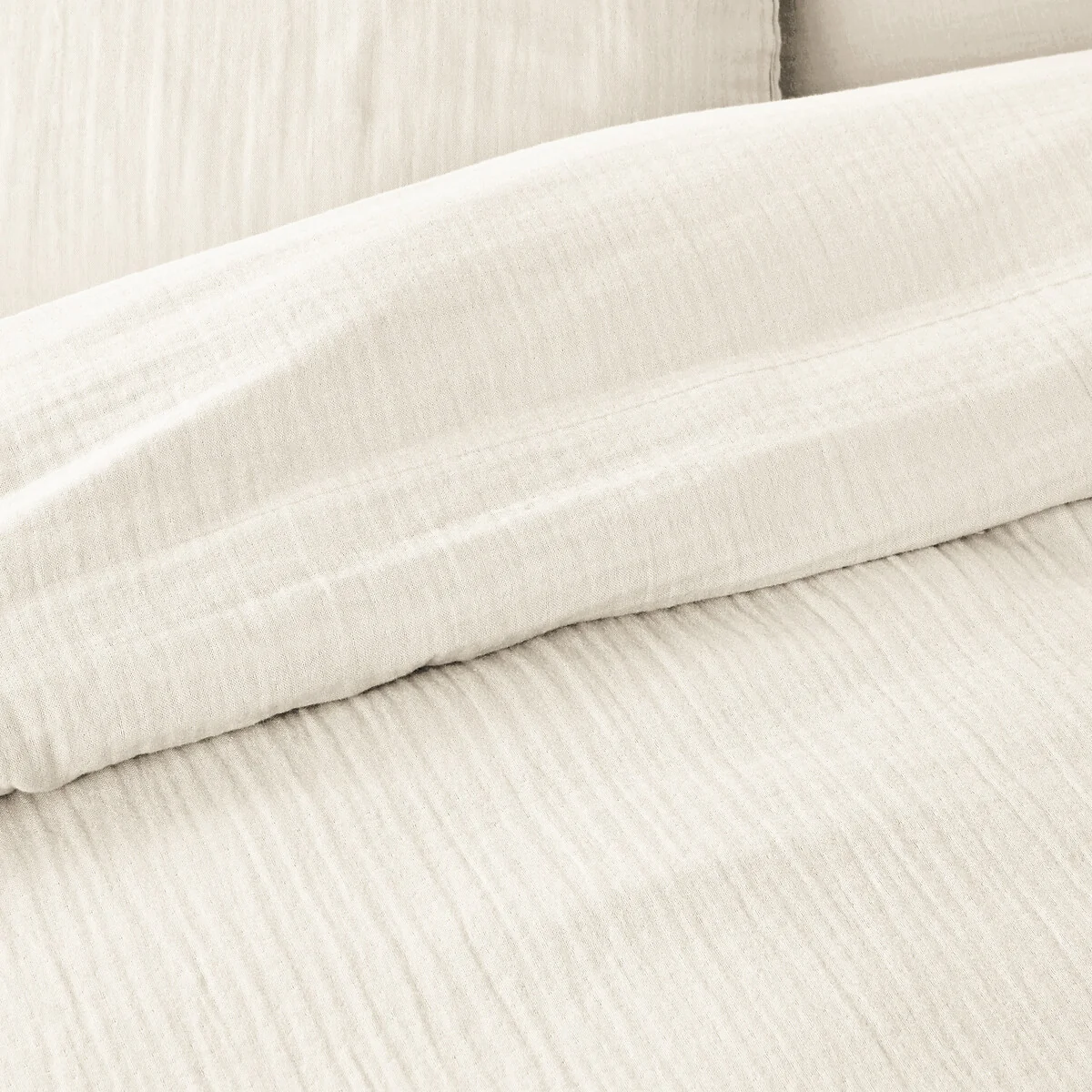Kumla Plain 100% Cotton Muslin Pillowcase – image 4