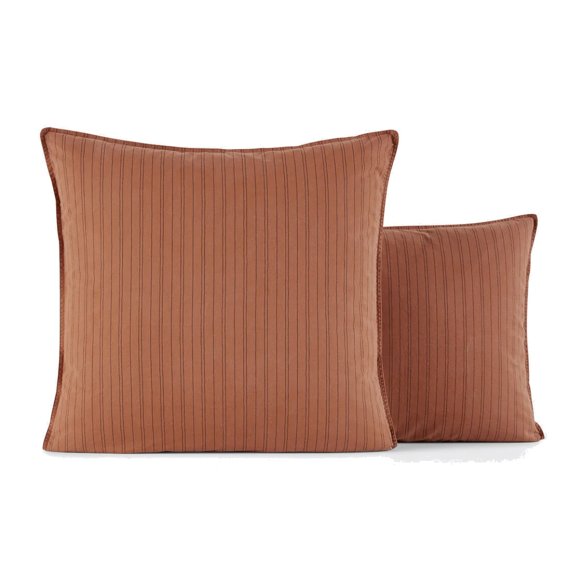 Monille Checked 100% Washed Cotton Pillowcase – image 1