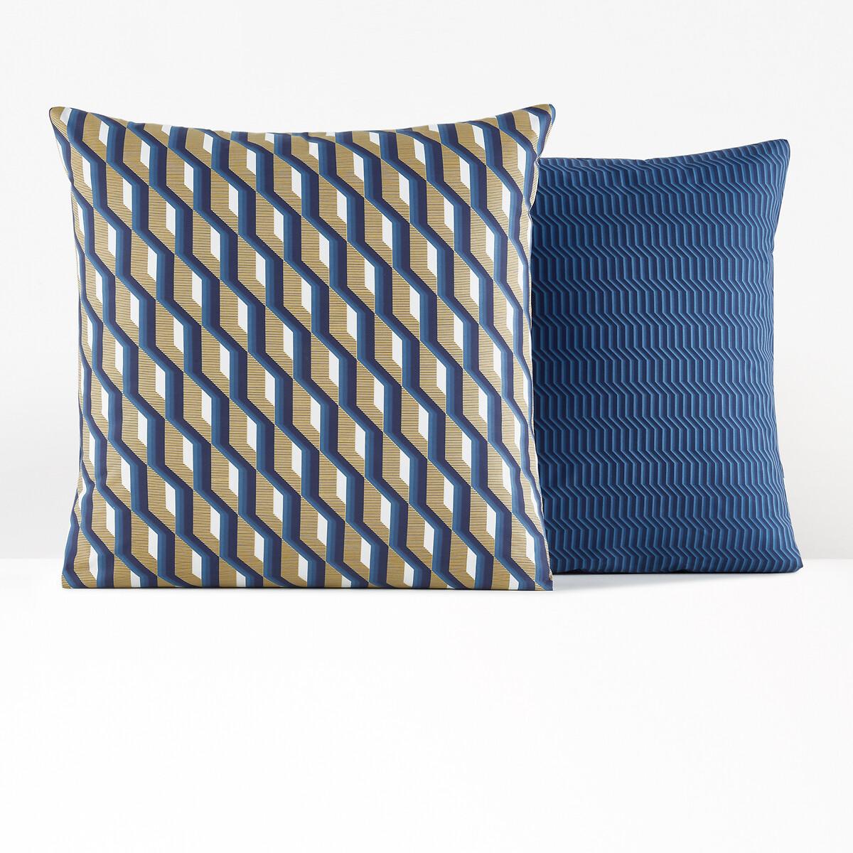 Milano Geometric 100% Cotton Percale 200 Thread Count Pillowcase – image 2