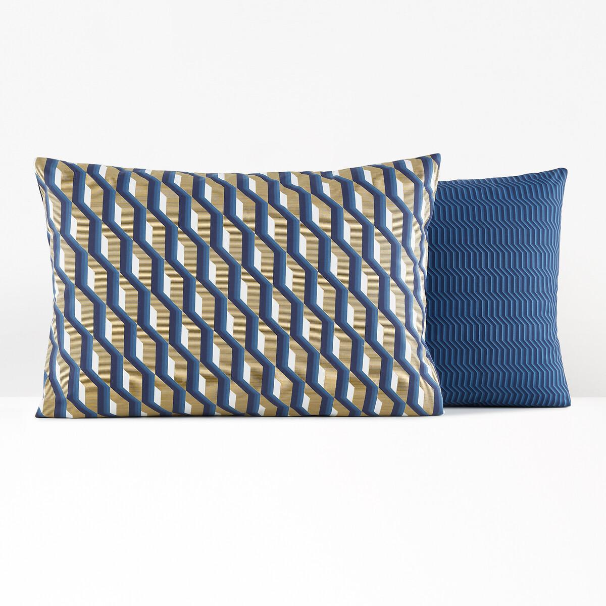 Milano Geometric 100% Cotton Percale 200 Thread Count Pillowcase – image 3
