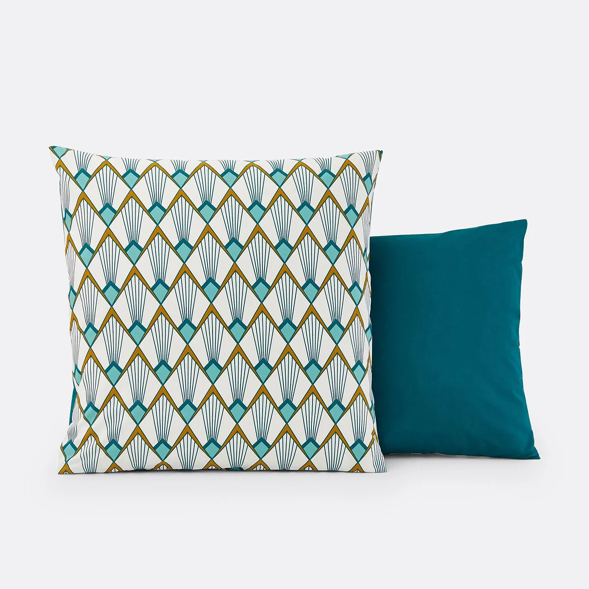 Elisa Art Deco 100% Cotton Percale Pillowcase – image 2