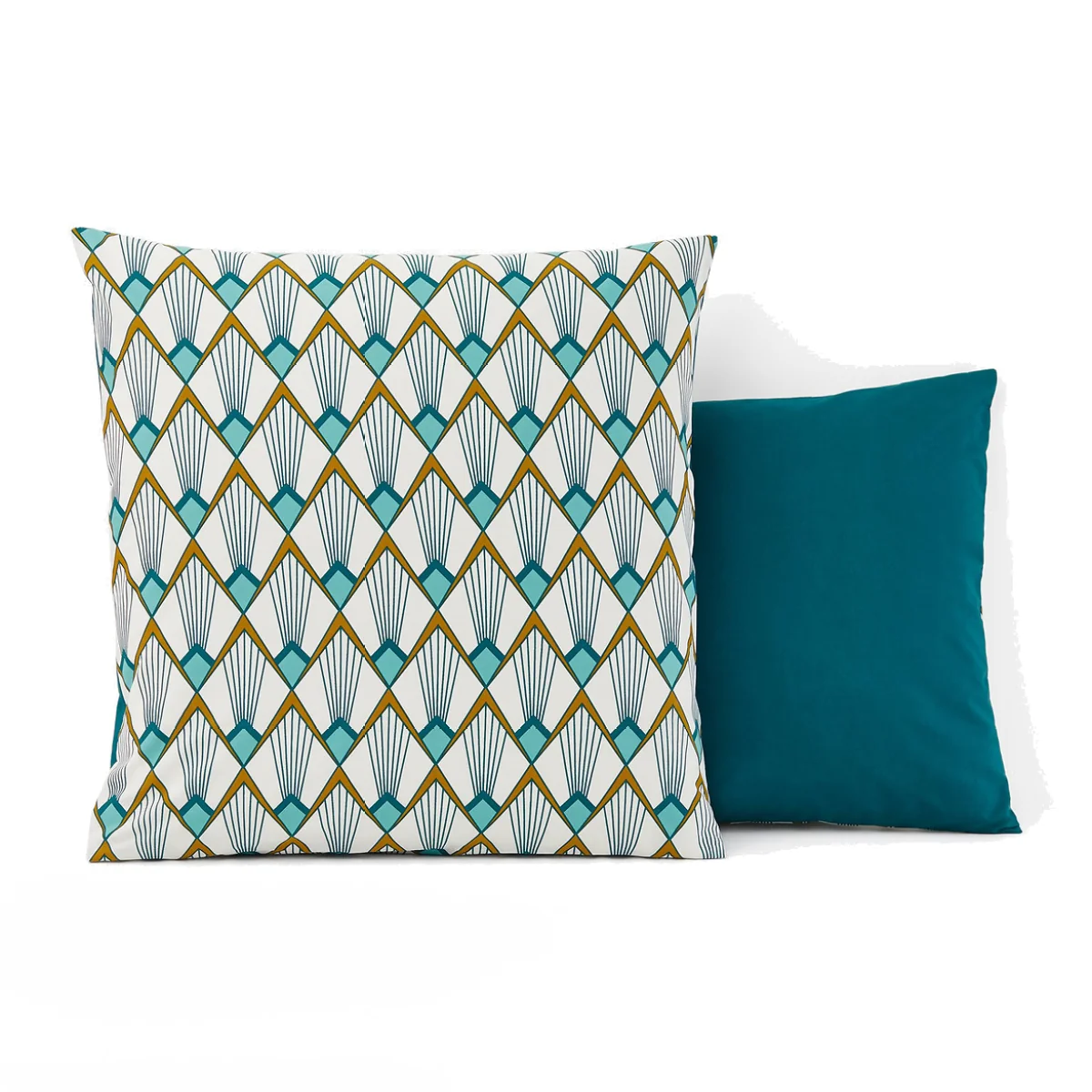 Elisa Art Deco 100% Cotton Percale Pillowcase – image 1