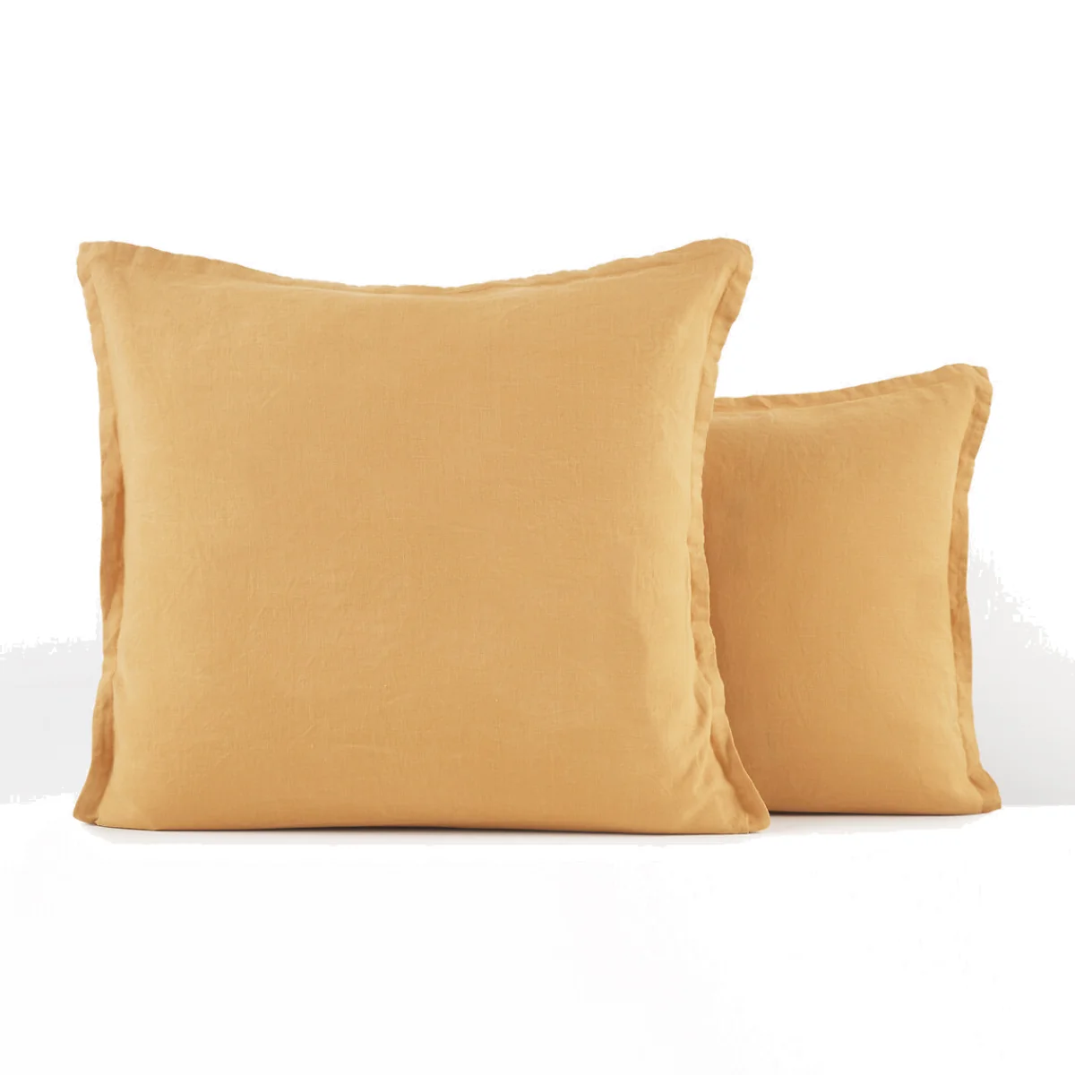Linot Plain 100% Washed Linen Pillowcase – image 1