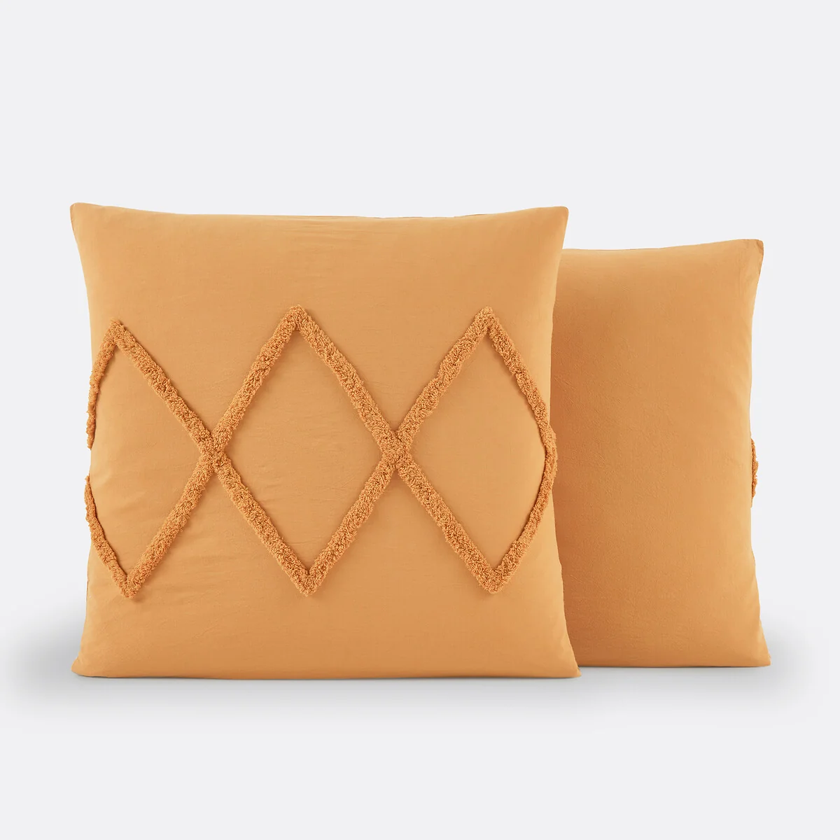 Assa Ochre Tufted Cotton Pillowcase – image 3