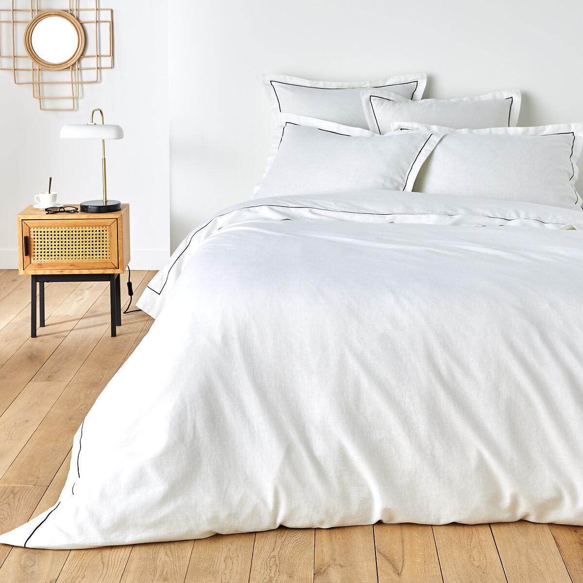 Metis Bourdon Cotton and Washed Linen Pillowcase – image 2