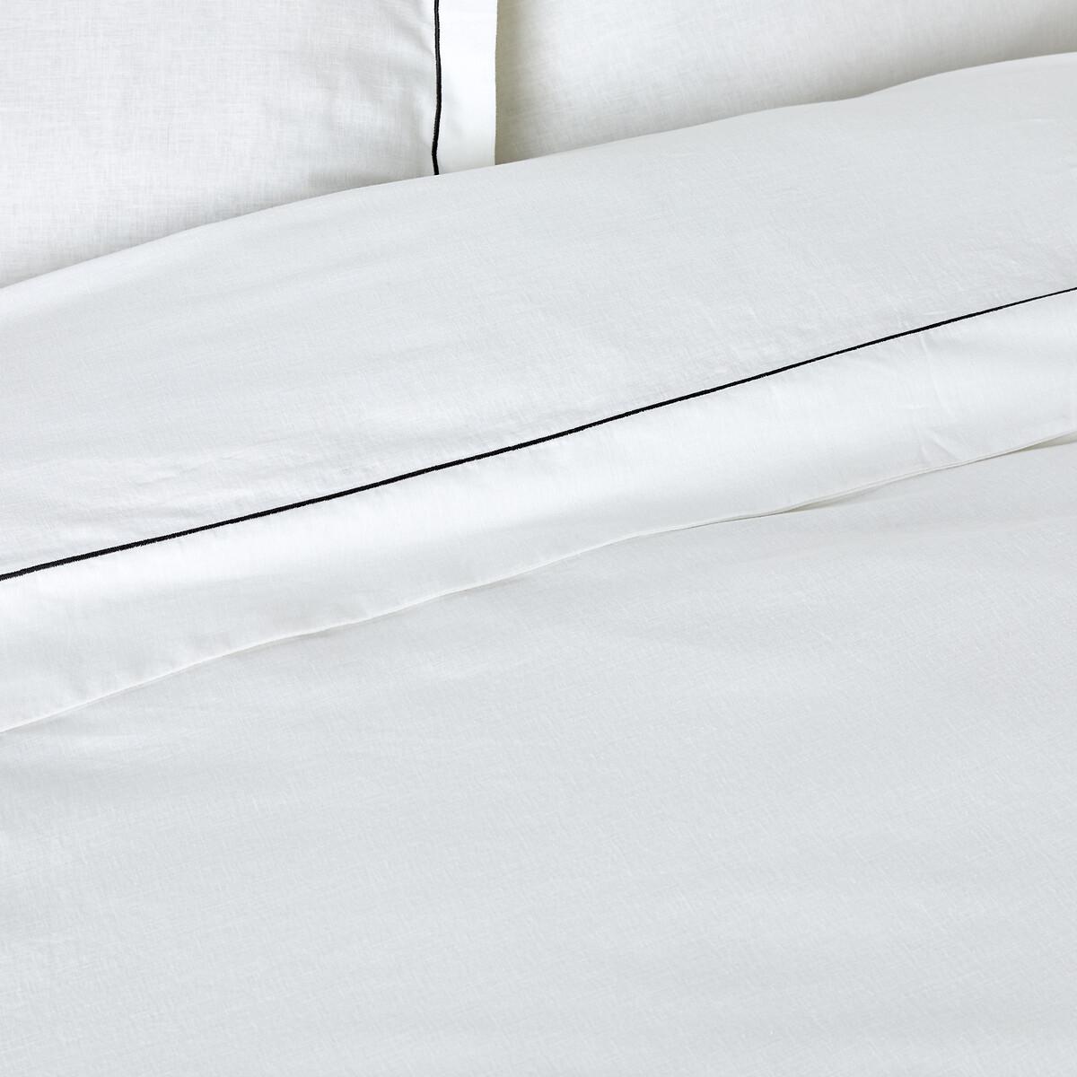 Metis Bourdon Cotton and Washed Linen Pillowcase – image 3