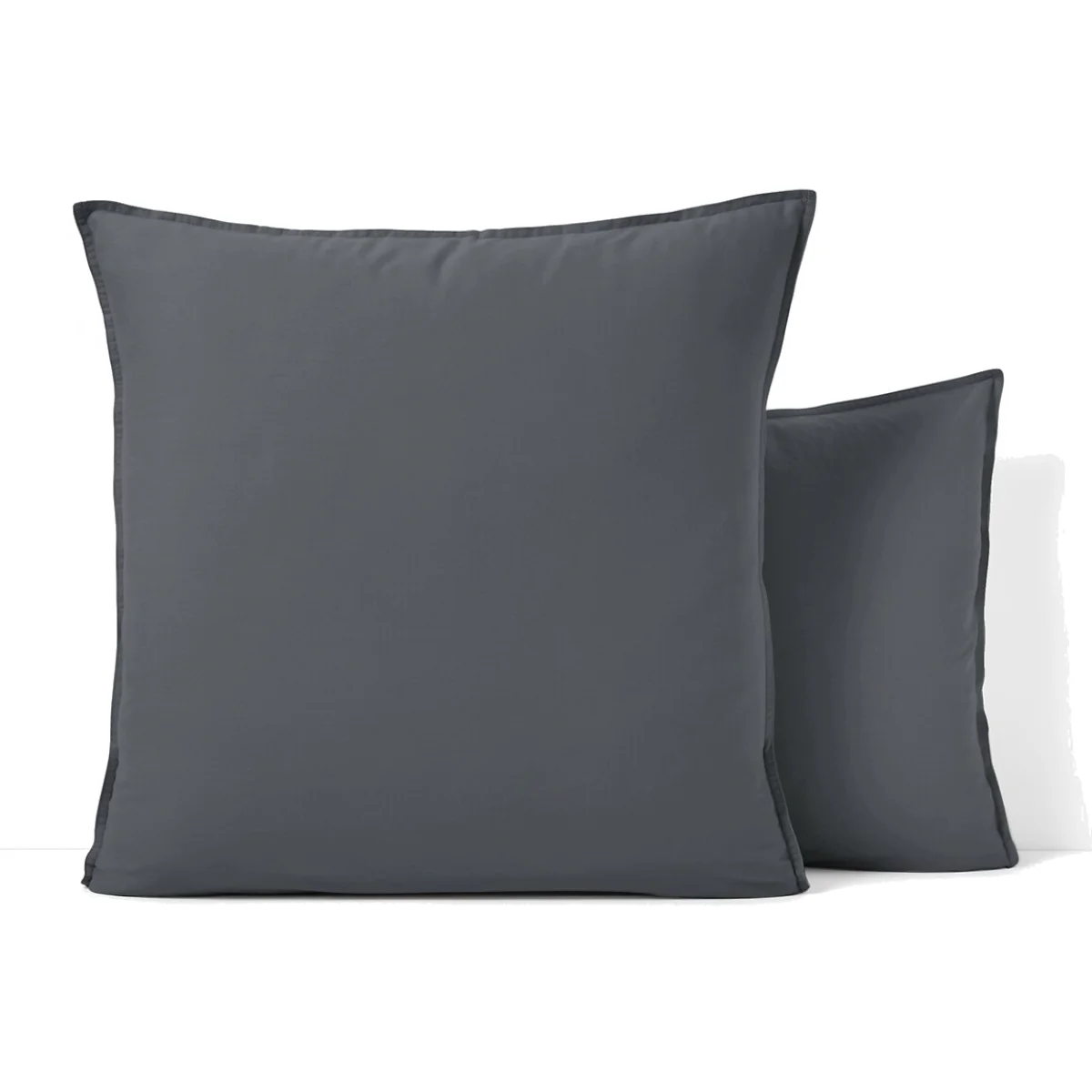 Scenario Plain 100% Washed Cotton Pillowcase – image 1