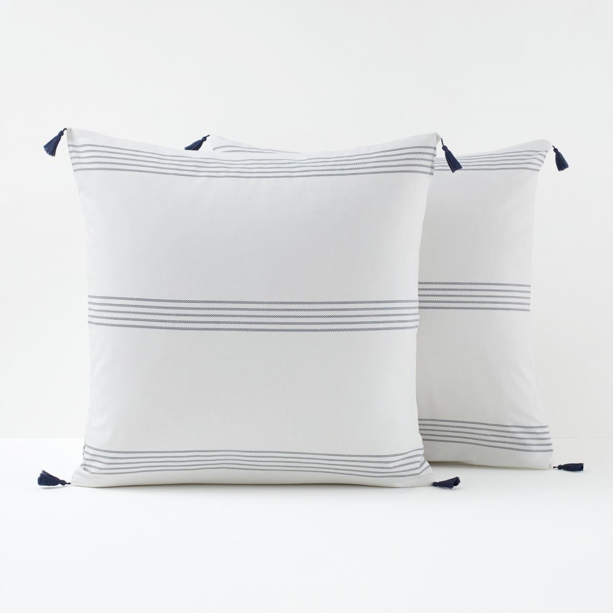 Riad Striped Cotton Pillowcase – image 3