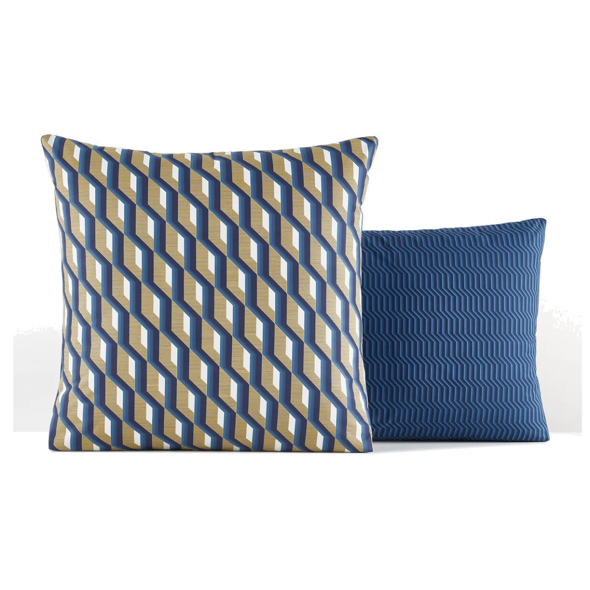 Milano Geometric 100% Cotton Percale 200 Thread Count Pillowcase – image 1