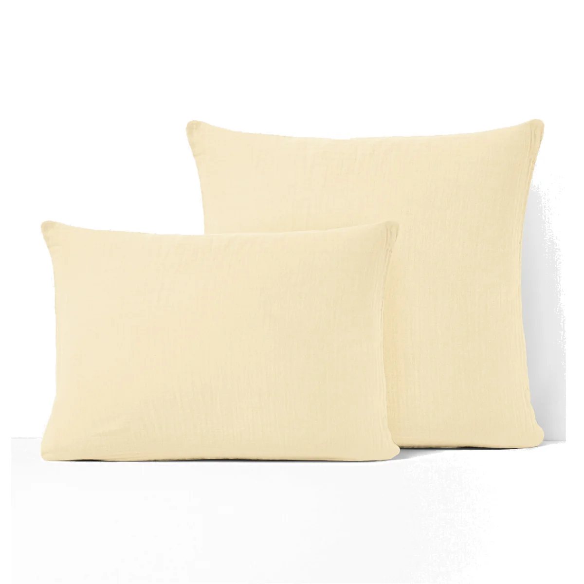 Kumla Plain 100% Cotton Muslin Pillowcase – image 1