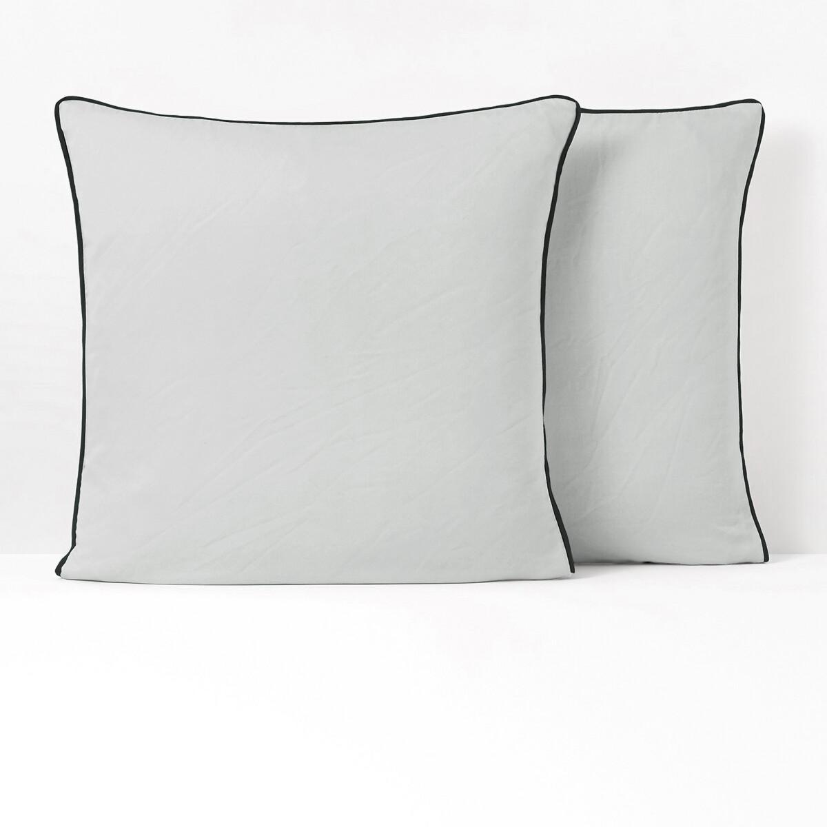 Pavone Washed Cotton Satin Pillowcase – image 2