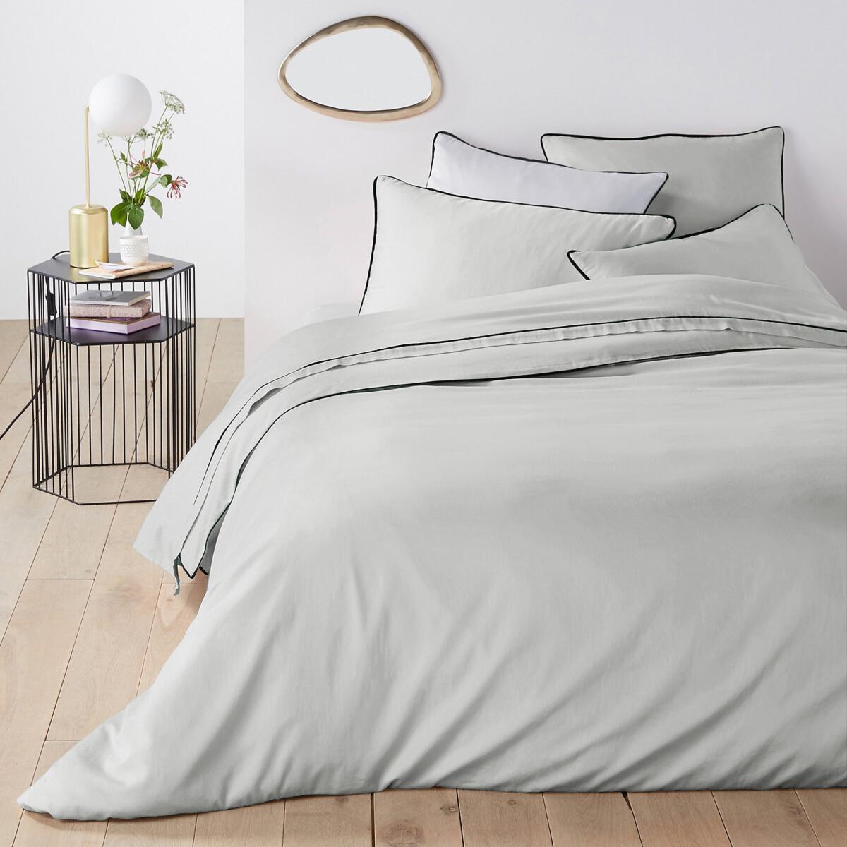 Pavone Washed Cotton Satin Pillowcase – image 4