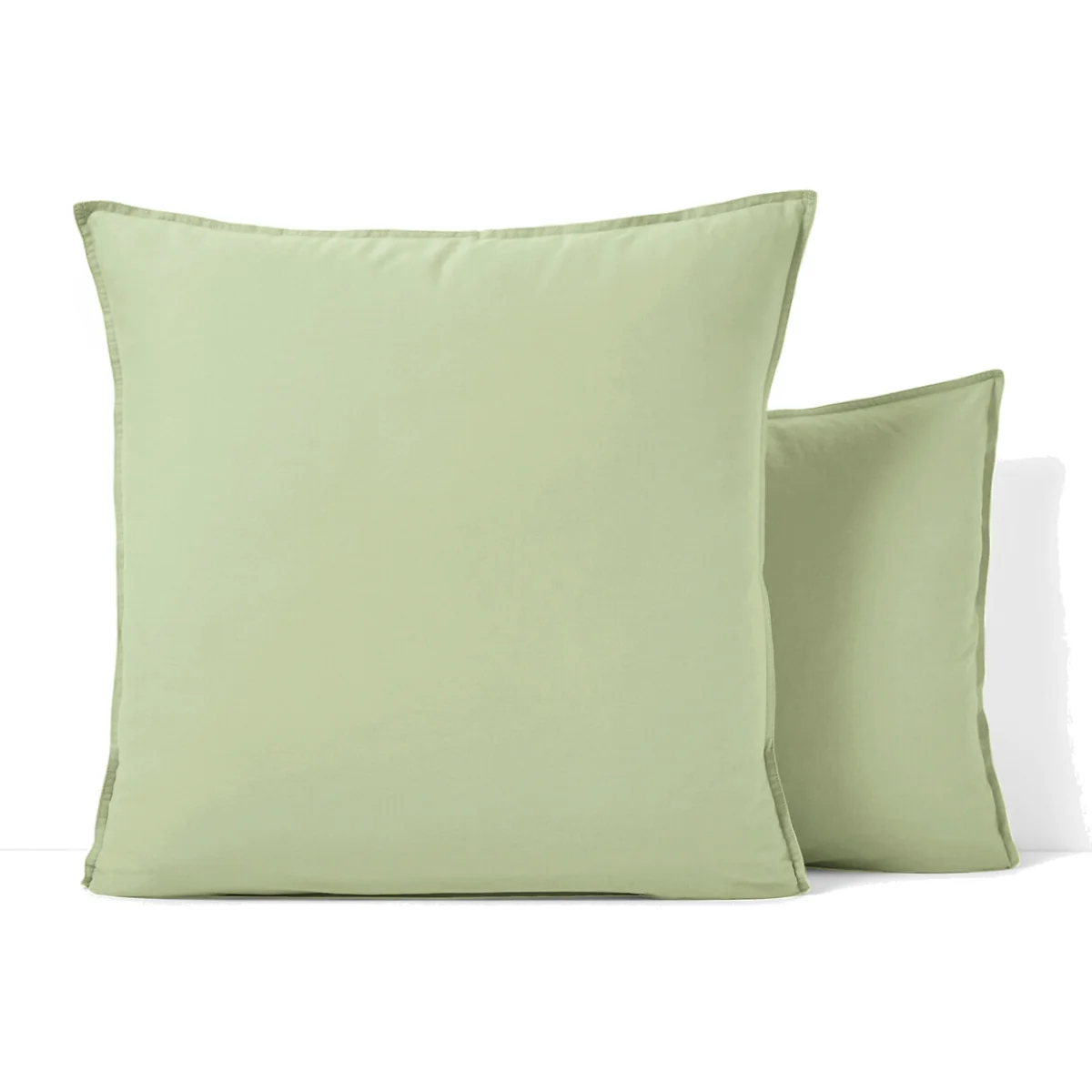 Scenario Plain 100% Washed Cotton Pillowcase – image 1
