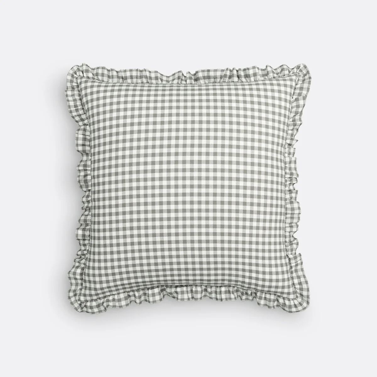 Georgette Gingham 100% Washed Cotton Pillowcase – image 2