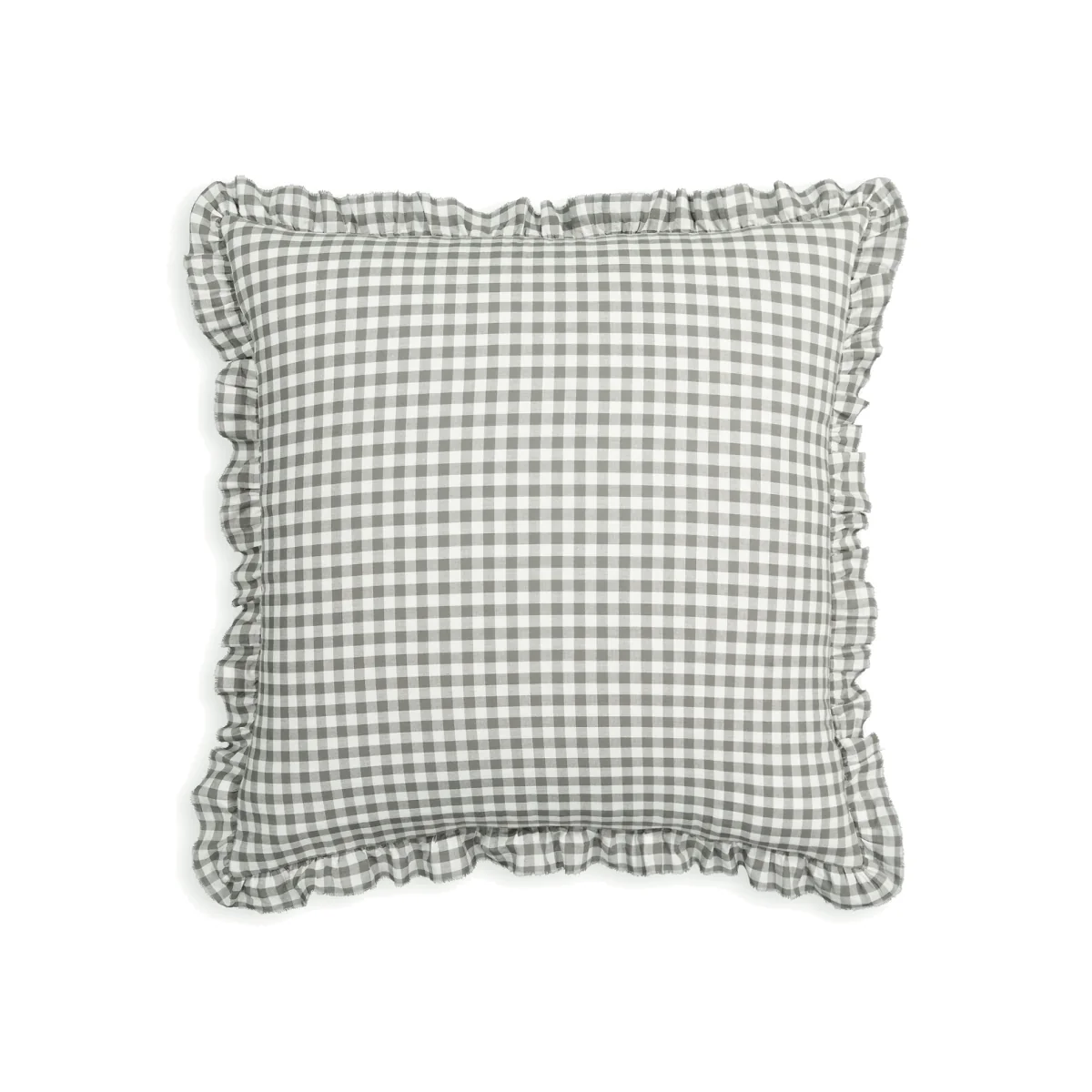 Georgette Gingham 100% Washed Cotton Pillowcase – image 1