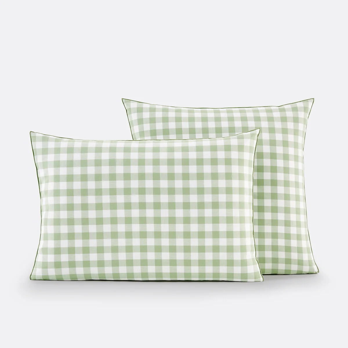 Veldi Green Cotton Pillowcase – image 2