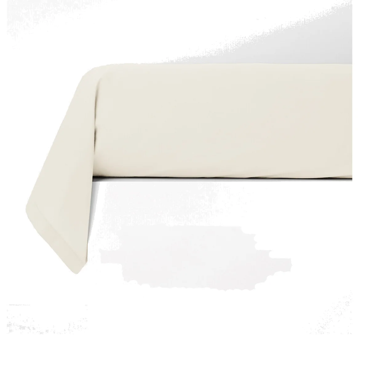 Best Quality Plain 100% Cotton Percale 200 Thread Count Bolster Pillowcase – image 1