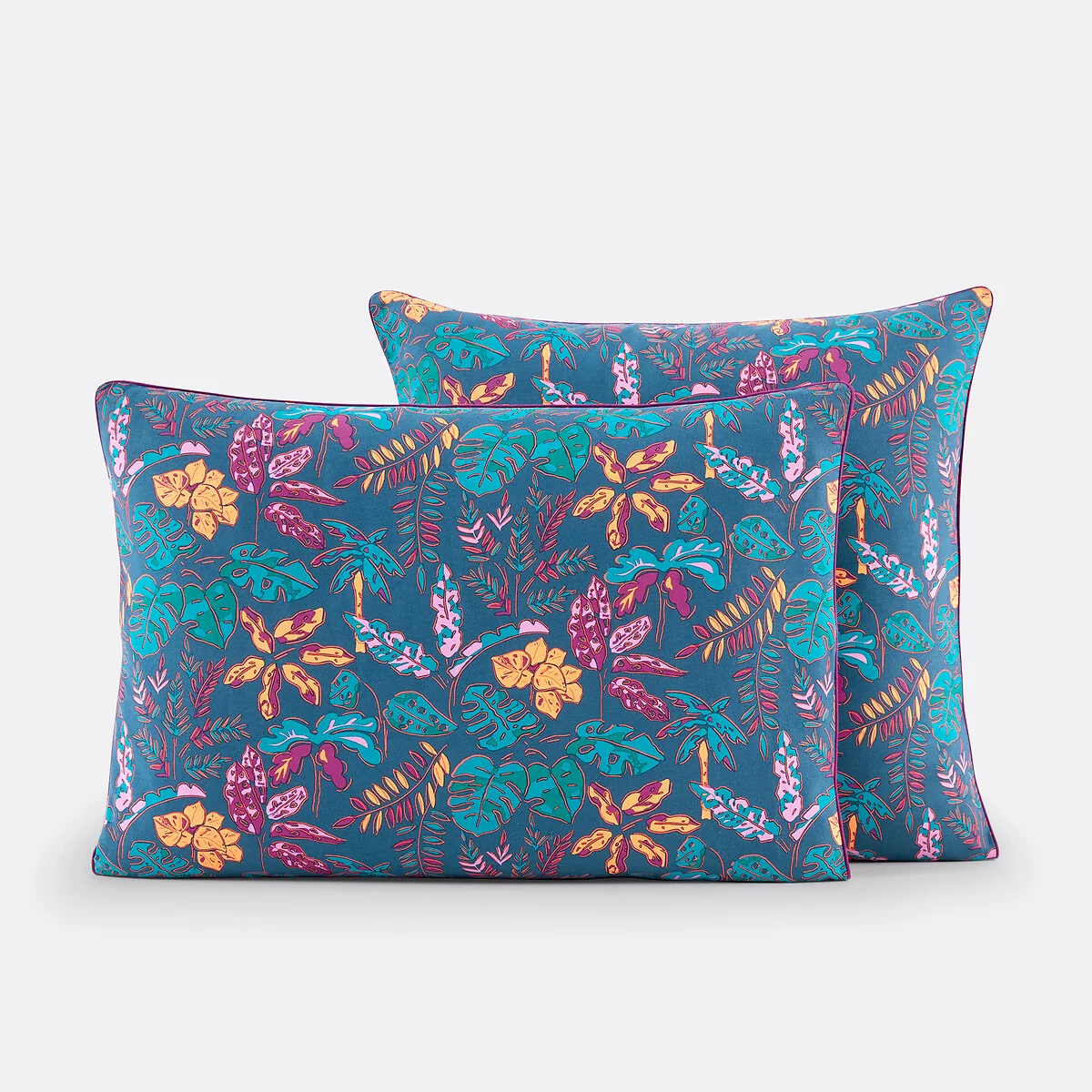 Foliaro Tropical 100% Cotton Pillowcase – image 2