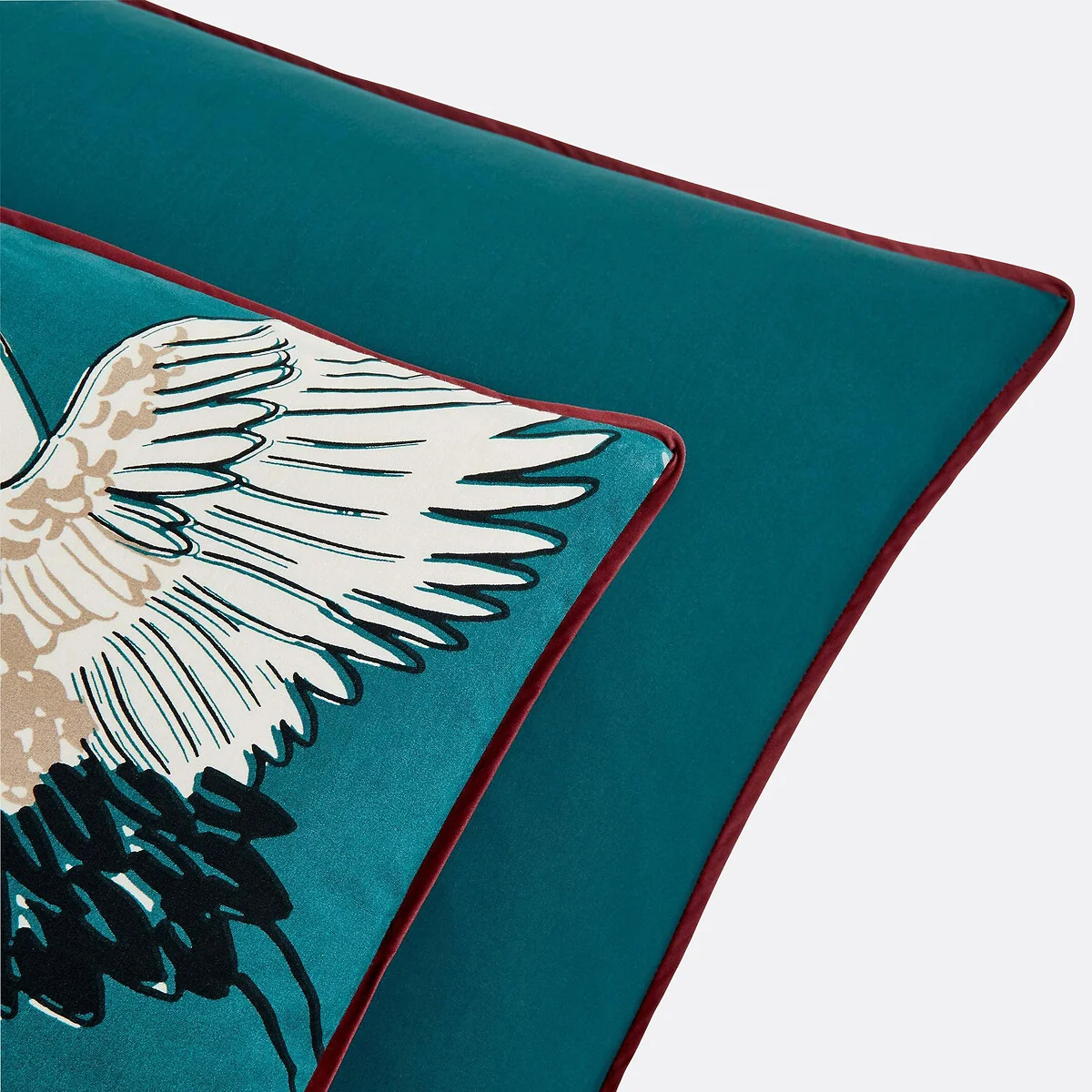 Grues Bird 100% Cotton Percale Pillowcase – image 5
