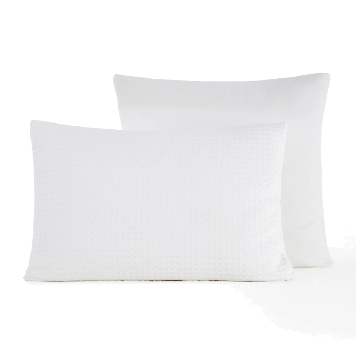 Felycia Textured 100% Organic Cotton Percale Pillowcase – image 1