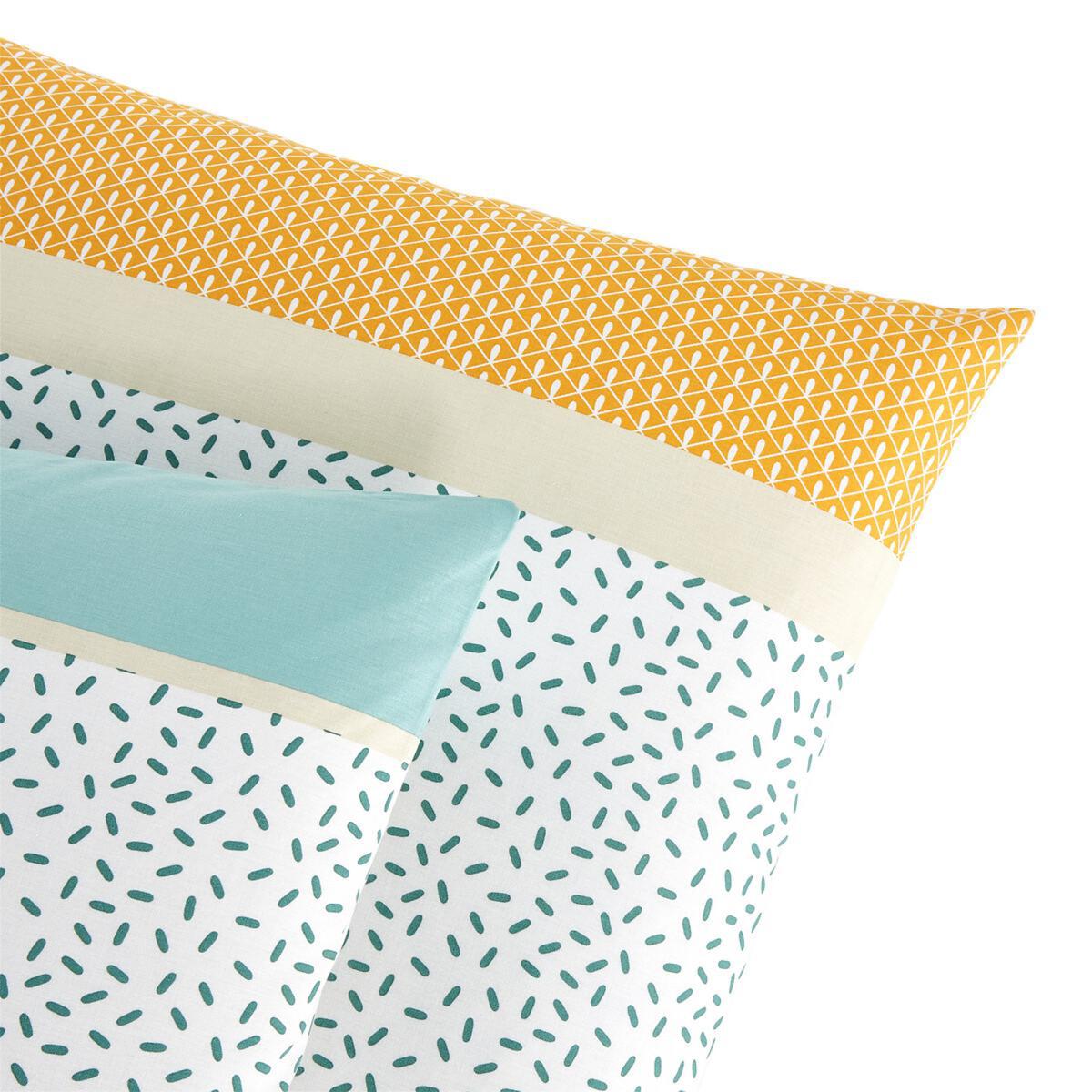 Happy Stripes Cotton Pillowcase – image 2