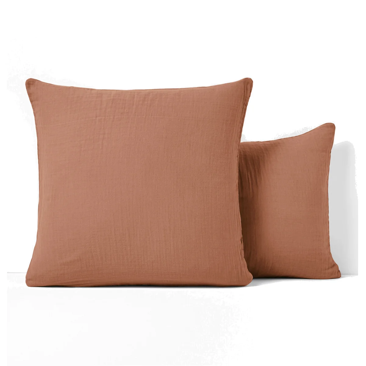Kumla Plain 100% Cotton Muslin Pillowcase – image 1