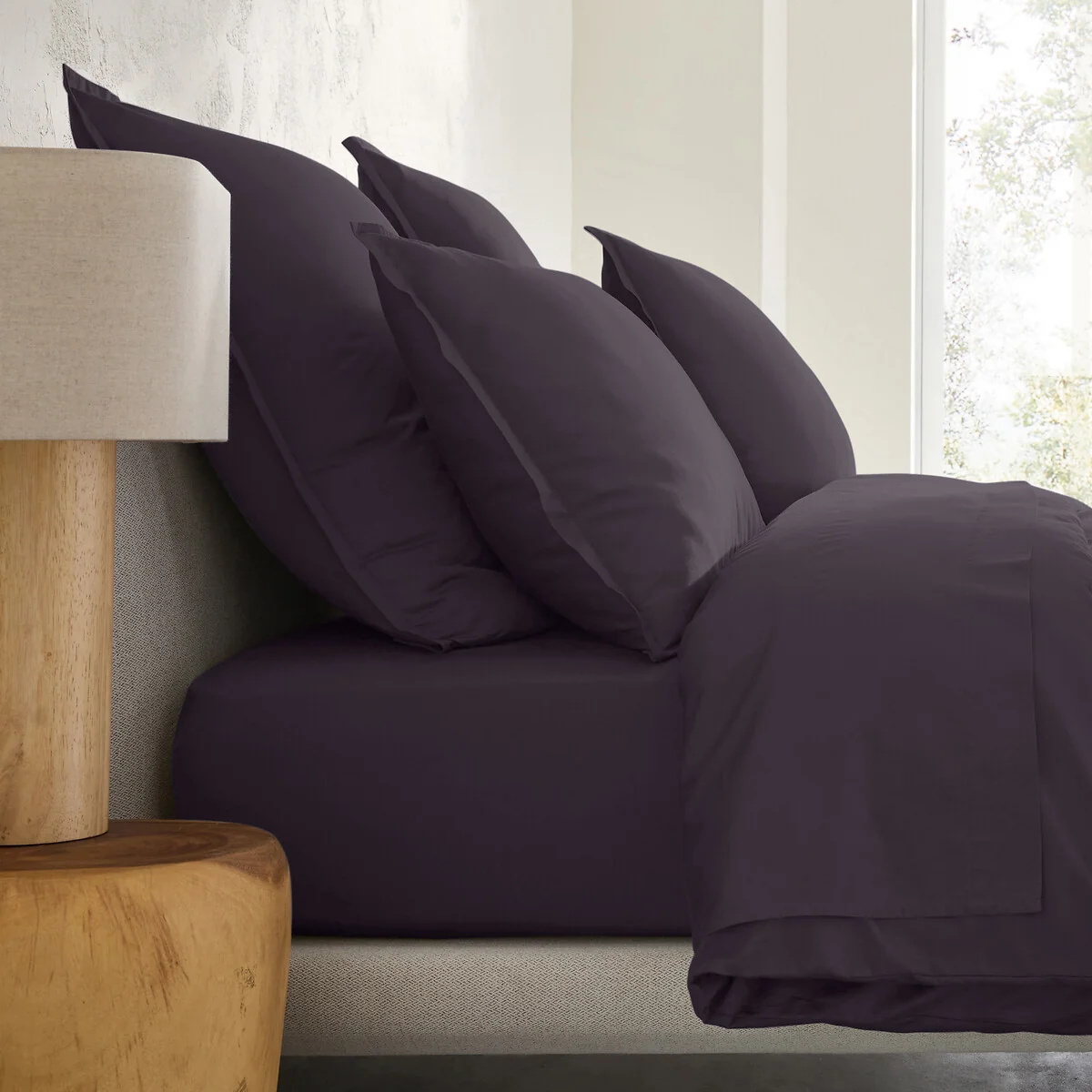 Saria Cotton Sateen Pillowcase – image 1