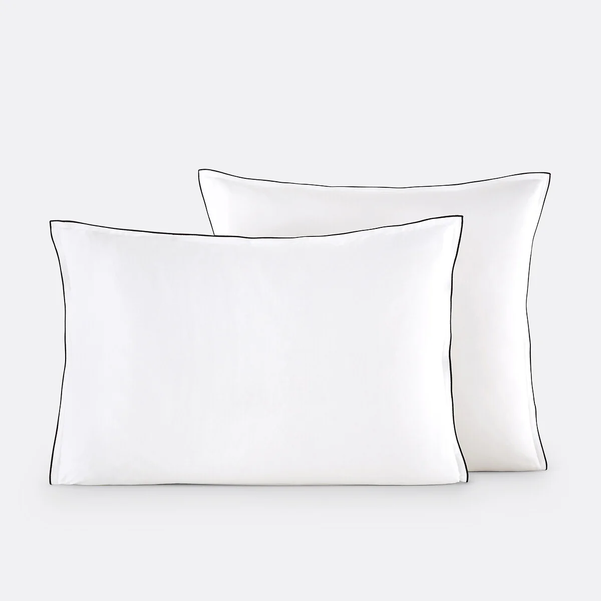 Victor Plain 100% Washed Cotton Satin 300 Thread Count Pillowcase – image 2