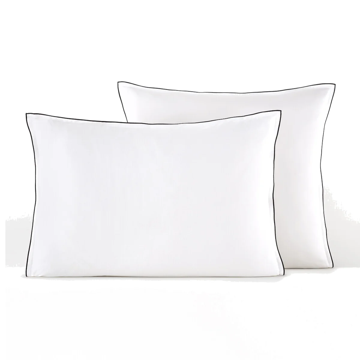 Victor Plain 100% Washed Cotton Satin 300 Thread Count Pillowcase – image 1
