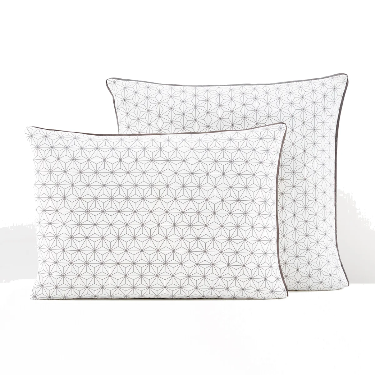 Nordic Geometric 100% Cotton Pillowcase – image 1