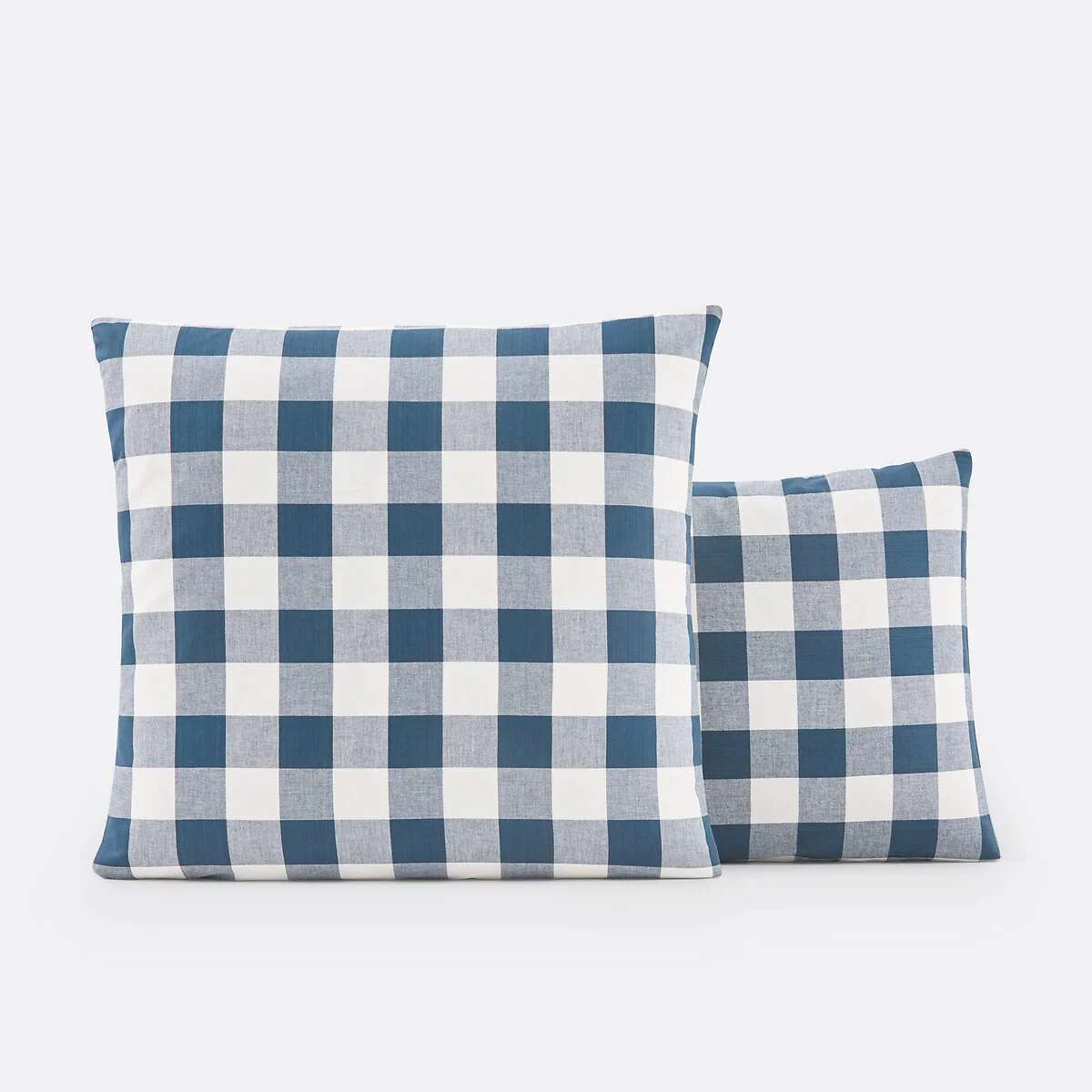 Aveiro Checked Gingham 100% Cotton Pillowcase – image 2